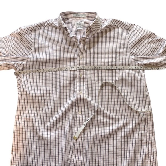 L.L. Bean long sleeve button down shirt like new men’s size 15 1/2-35 - Picture 4 of 5